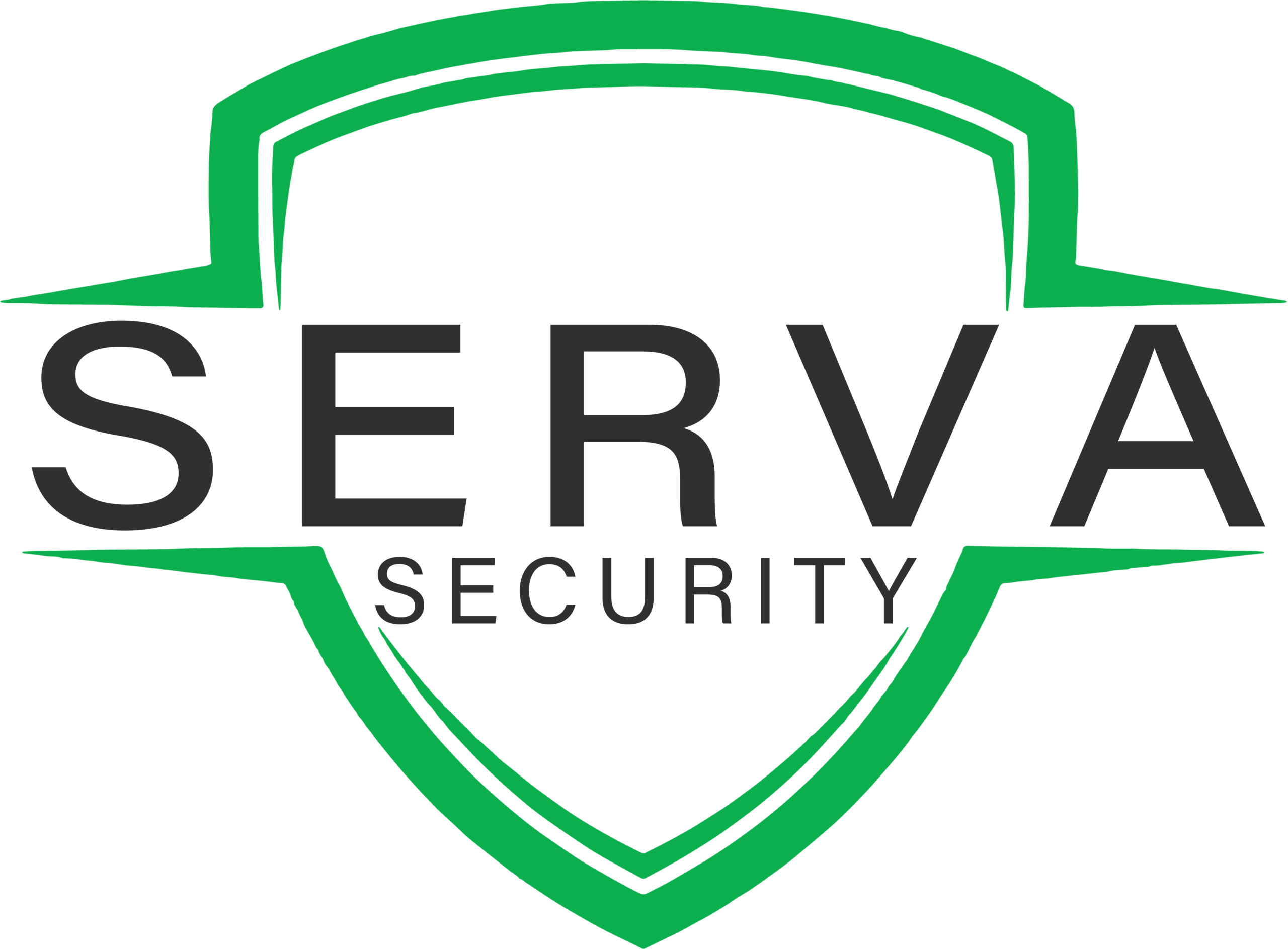 Serva Logo Alternative GREEN & BLACK copy Serva Security Logo